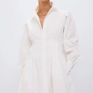 Tuckernuck Classic White Long Sleeve Dress Poplin
